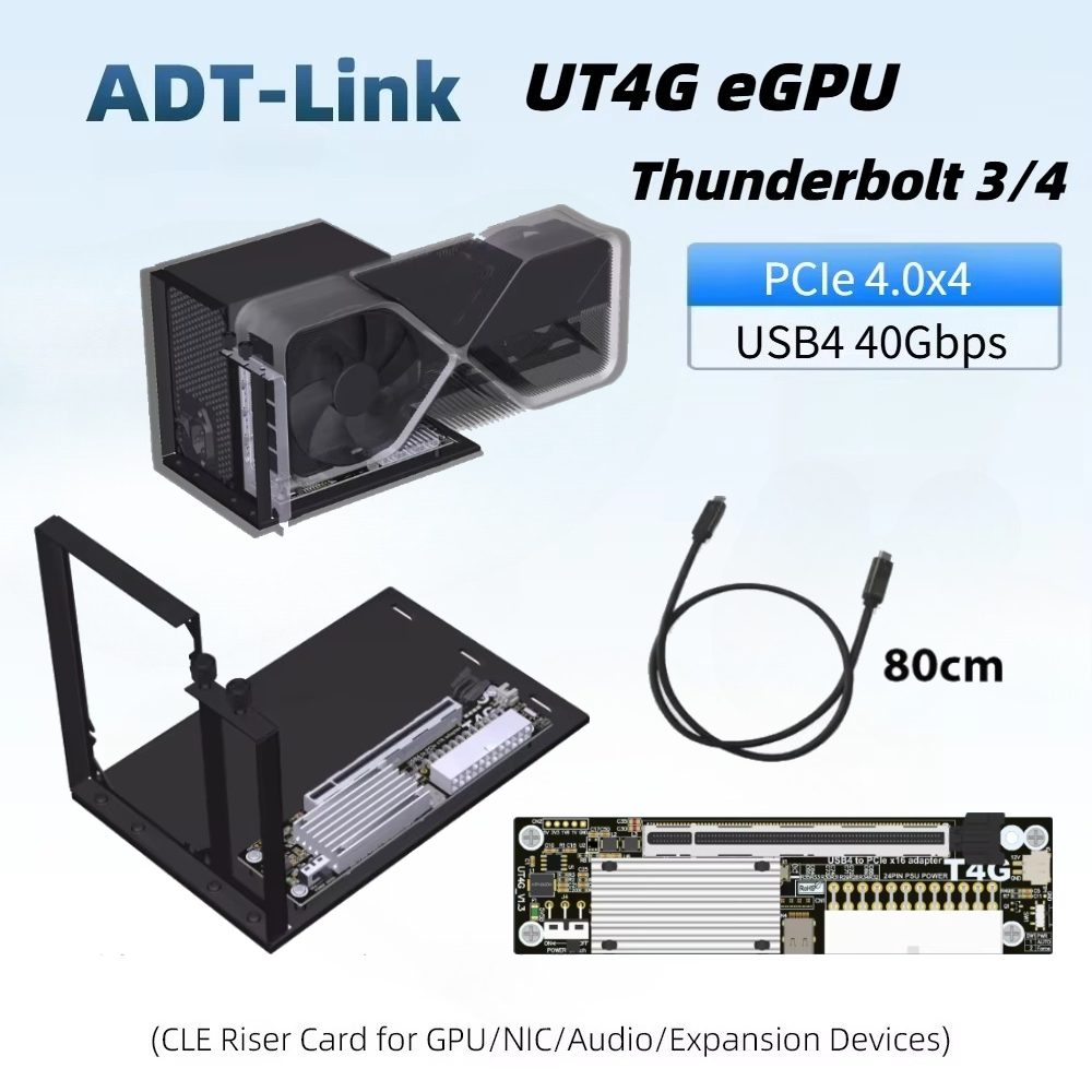 Gpu External Dock Egpu Thunderbolt 4 - Stasiun Dock Kartu Grafis Eksternal UT4G