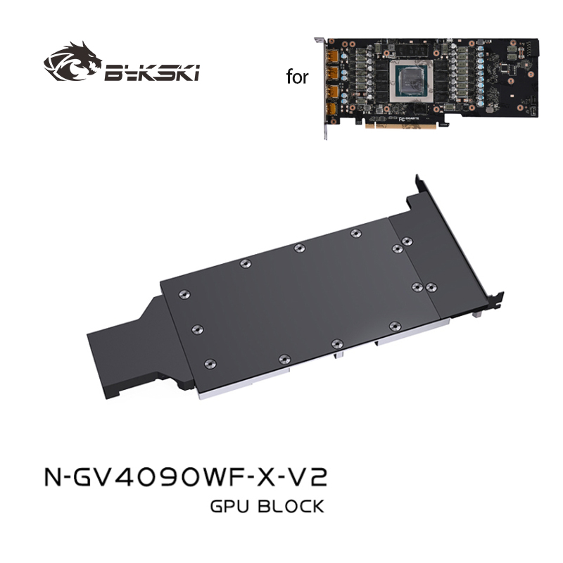 Bykski GPU Block untuk Kartu G - Rtx 4090 Water Block Full Cover ulasan dan harga