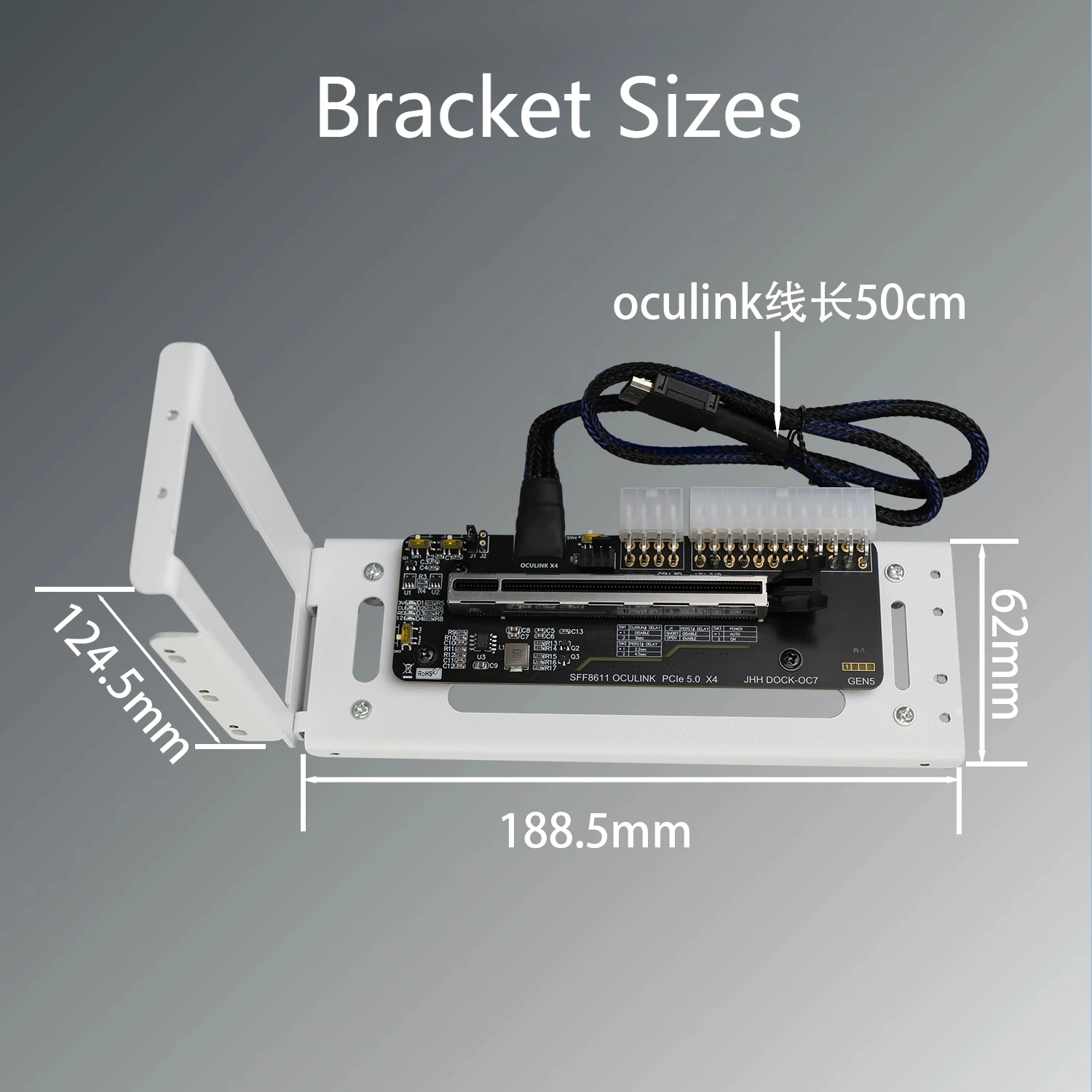 OCuLink EGPU Dock PCIe 5.0 X4  - Oculink Gpu Dock Station ulasan dan harga