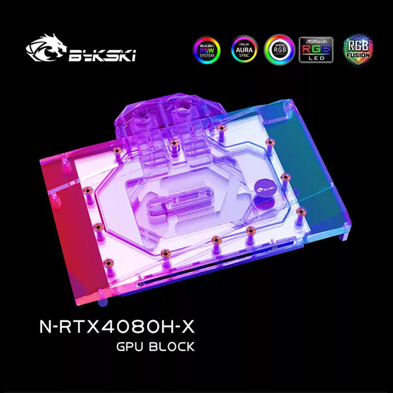 Bykski GPU Water Block untuk N - Rtx 4080 Water Cooling Block ulasan dan harga