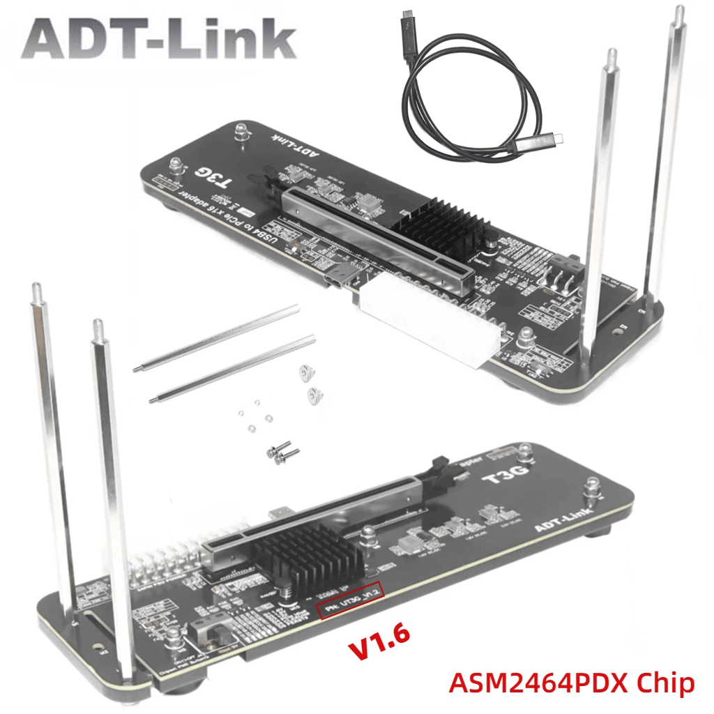 ADT UT3G Untuk NUC ITX STX Not - Gpu External Dock Egpu Thunderbolt 4 ulasan dan harga