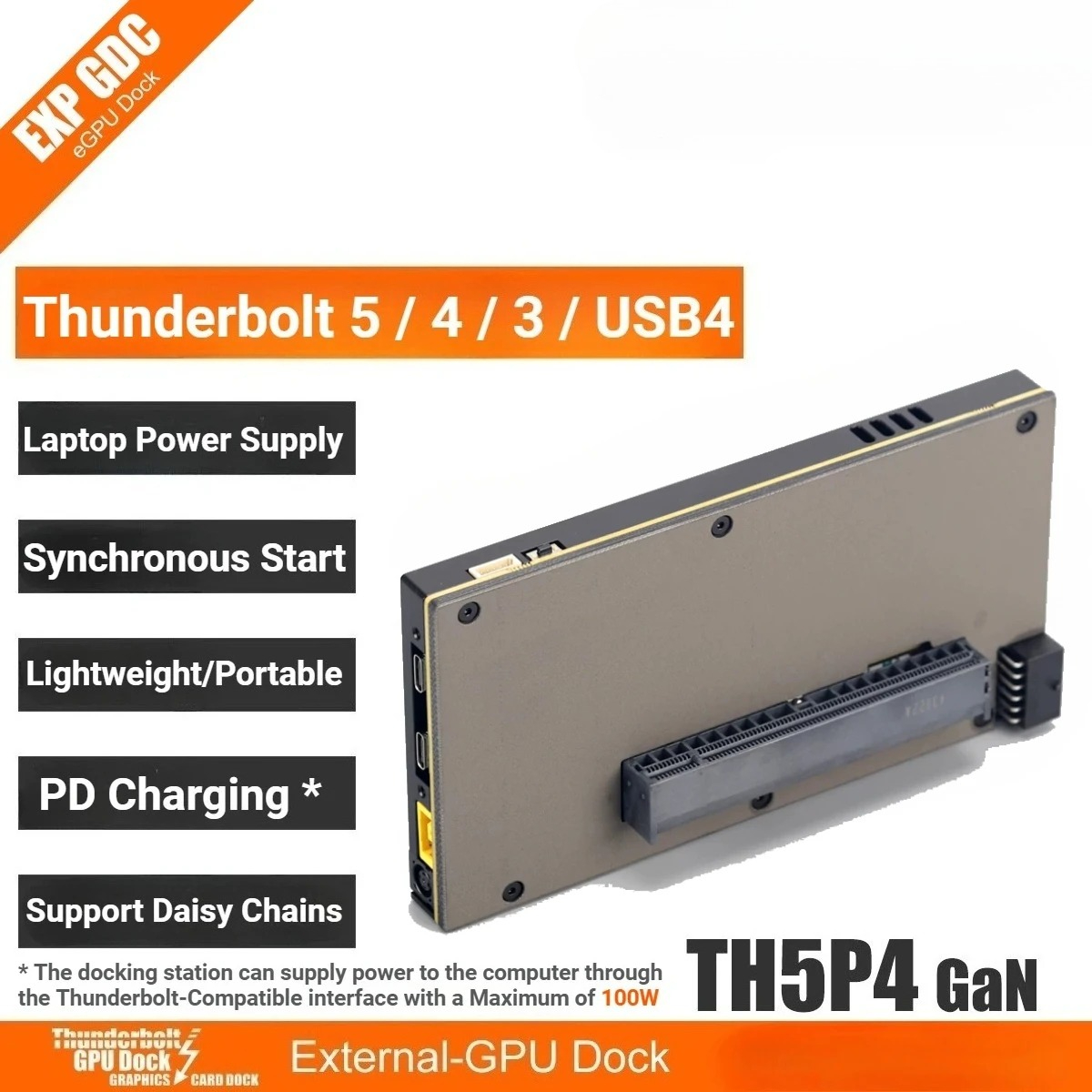 Laptop TH5P4GaN Thunderbolt 5/ - Gpu External Dock Egpu Thunderbolt 4 ulasan dan harga