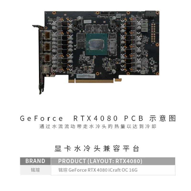 Blok GPU Bykski untuk MAXSUN R - Rtx 4080 Water Cooling Block ulasan dan harga