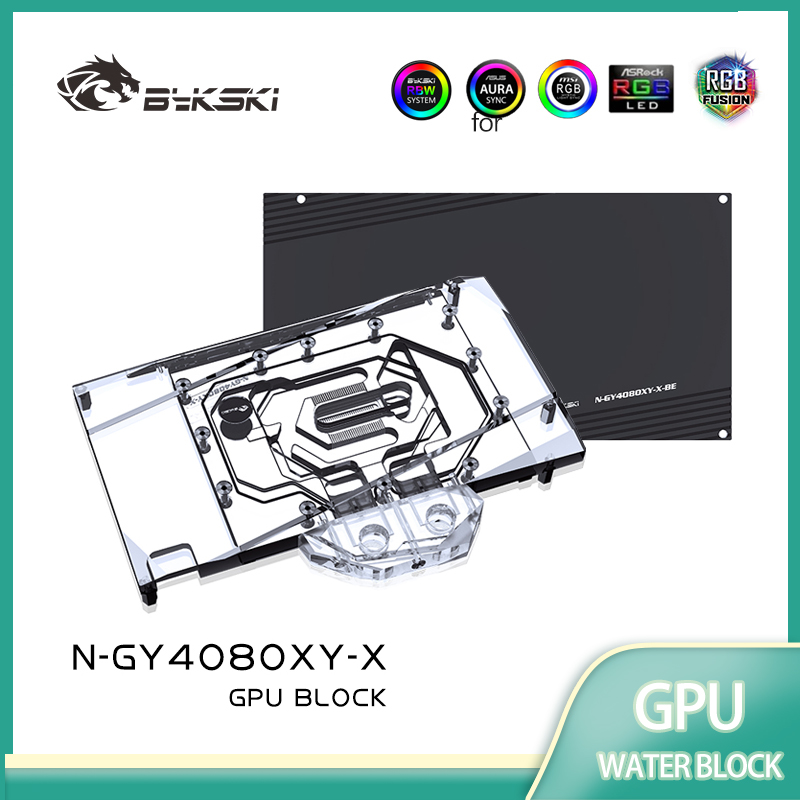 Blok GPU Bykski N-GY4080XY-X u - Rtx 4080 Water Cooling Block ulasan dan harga