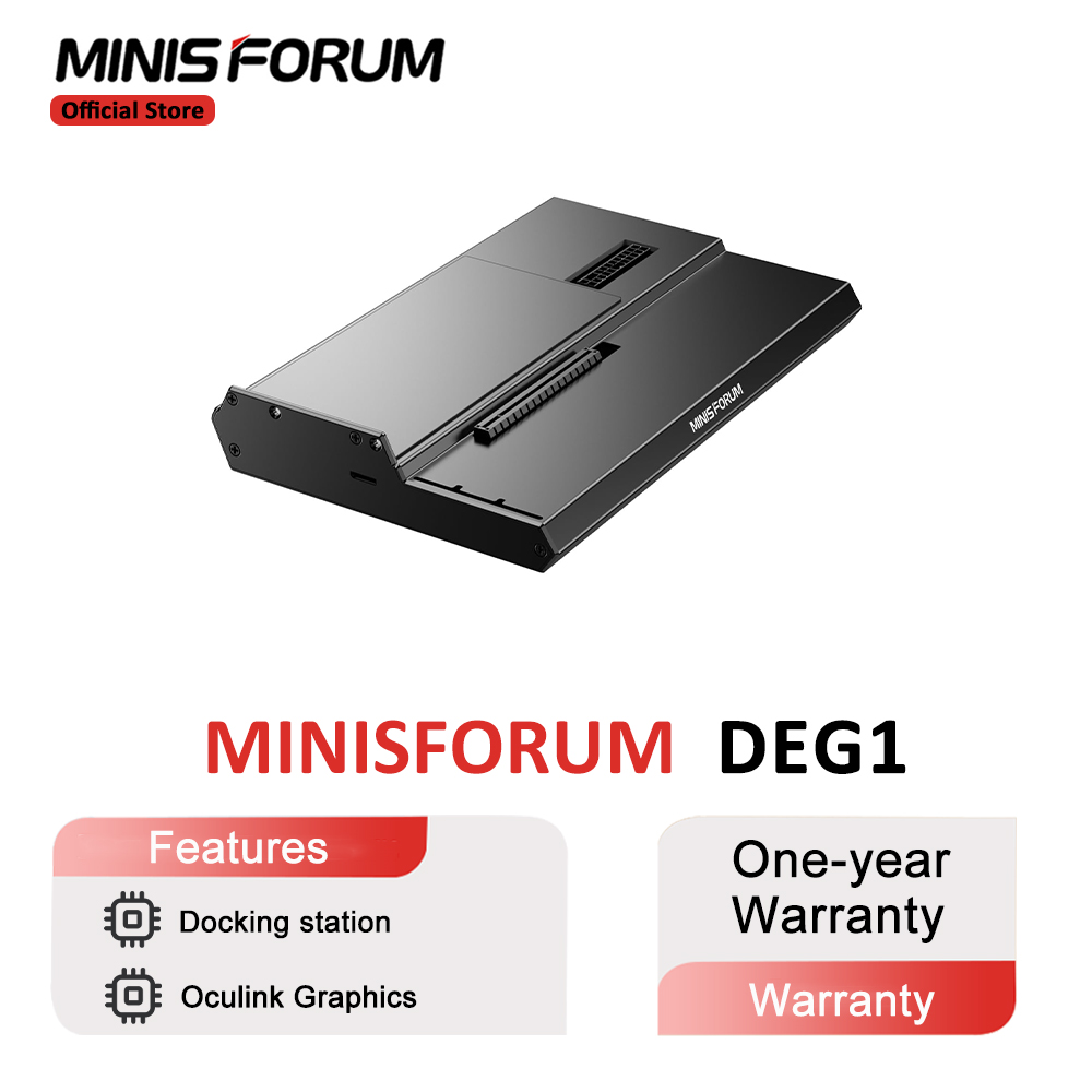 MINISFORUM stasiun Dok GPU eks - Oculink Gpu Dock Station ulasan dan harga