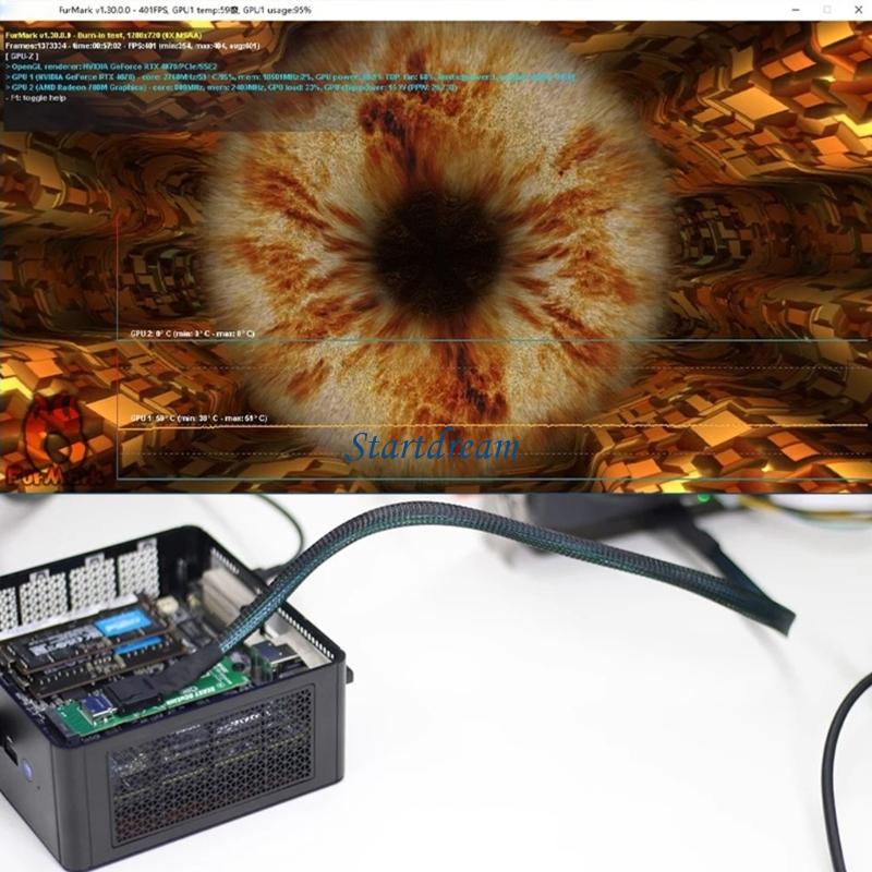 GDC Laptop Eksternal Kartu Gra - Oculink Gpu Dock Station ulasan dan harga
