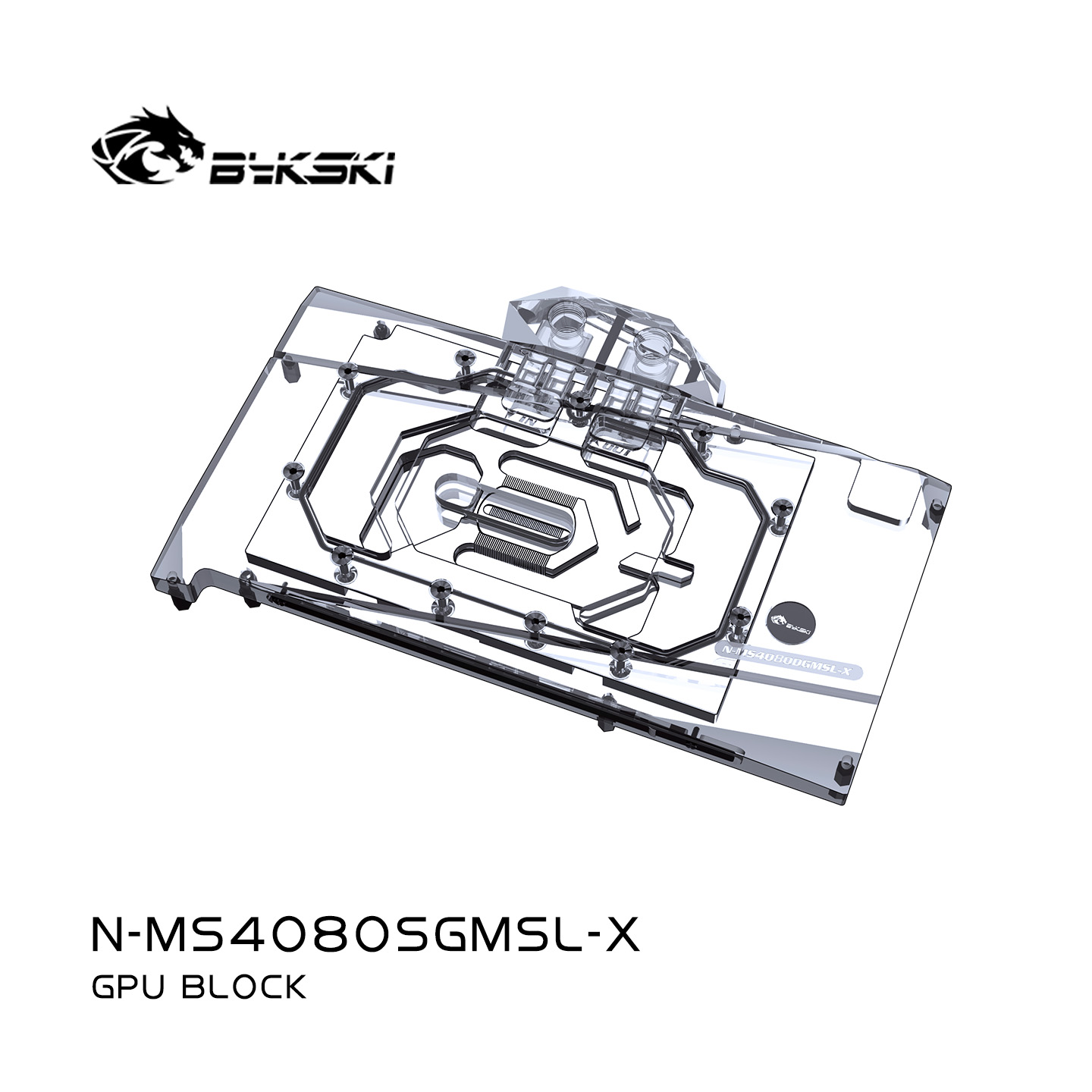 Blok Air Bykski Untuk Kartu Gr - Rtx 4080 Water Cooling Block ulasan dan harga